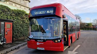 FULL KITE JOURNEY  LONDON BUS R70 RICHMOND MANOR CIRCUS  HAMPTON THE AVENUE LV73FHJ 1712 [upl. by Venator]