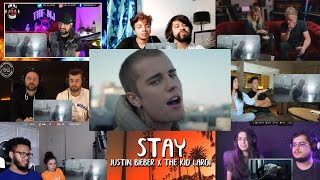 The Kid LAROI x Justin Bieber STAY Music Video  ShuriiKen Reaction Mashup [upl. by Aihsekel]