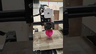 Ender 3 Pro printing right along 4 years old covid19 upgrade 3dprinting christmas ornaments [upl. by Scherle]