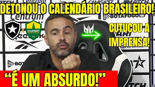 ARTUR JORGE DETONA CALENDÁRIO BRASILEIRO quotVOCÊS DISSERAM QUE O PALMEIRAS JÁ ERA CAMPEÃOquot PÓS JOGO [upl. by Eillib331]