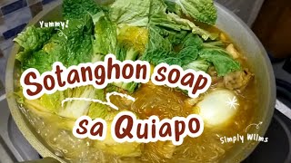 sotanghon souppanlasang pinoyhow to cook chicken sotanghon soup [upl. by Ivers812]