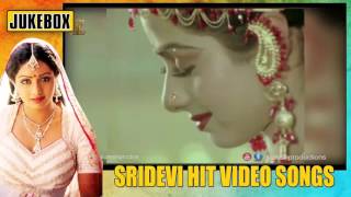 Superhit Video Songs of Sridevi ll Jukebox 01 ll Video Songs [upl. by Yeslek]