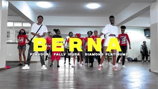 Flavour  Berna Reloaded OFFICIAL DANCE VIDEO Fally Ipupa [upl. by Cassil177]