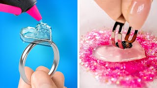 AMAZING HOT GLUE CRAFTS  DIY Jewelry and Decor Ideas [upl. by Howlond]