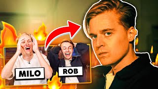 ROBBIE amp MILO REAGEREN OP DE DISSTRACK VAN MATTHY [upl. by Sezen]