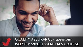 QUALITY ASSURANCE  Leadership amp Commitment of ISO 90012015 [upl. by Libre795]