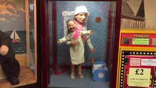 1950s Coin Operated Cry Baby Amusement Arcade Machine [upl. by Julio]