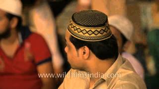 Sufi singers singing devotional songs at Nizamuddin Dargah [upl. by Arutek276]