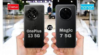 OnePlus 13 5G vs Honor Magic7 5G [upl. by Ozmo619]