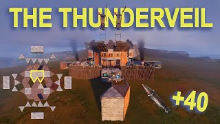 The THUNDERVEIL 2x1 DuoTrio Bunker BASE DESIGN RUST 2024 [upl. by Eiclek]