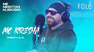 Mc Kresha Freestyle  Me Meriton Mjekiqin [upl. by Brooking967]