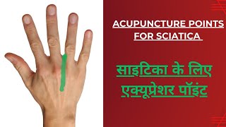 5 minutes Acupressure point massage to relieve Sciatica and Lower Back Pain [upl. by Elokkin]