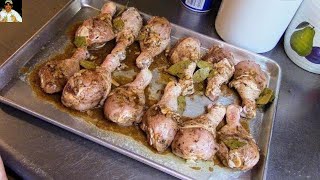 Como hacer un pollo al horno  recetas de cocina [upl. by Lybis]