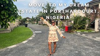 MOVING TO THE MOST EXPENSIVE ESTATE IN PORTHARCOURT  GOLF ESTATE FULL TOUR [upl. by Noxas]