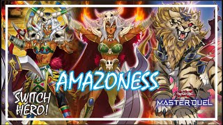 AMAZONESS COMBO RANKED GAMEPLAY YuGiOh Master Duel amazoness yugioh [upl. by Gnilrits]