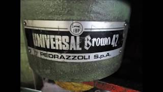 4740 Pedrazzoli Universal Brown 42 [upl. by Oshinski]