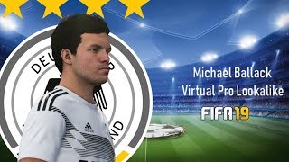 FIFA 19  Virtual Pro Lookalike  Michael Ballack [upl. by Atthia]