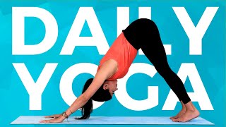 15 minute Morning Yoga Flow  DAILY Full Body Yoga Routine [upl. by Pyle]