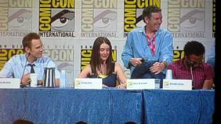 SDCC10 Community Panel Joel McHale and Alison Brie Love [upl. by Ennyl]