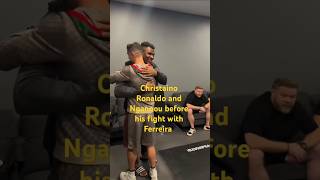 Christaino Ronaldo Ngannou Ngannou Vs Ferreira Fight of the giants [upl. by Nerw]