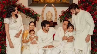 comedian Brahmanandam  Brahmanandam cute family  Brahmanandam family [upl. by Ydnirb583]