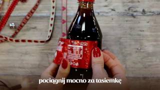 Świąteczna kokarda CocaCola  Tutorial [upl. by Gilliette]