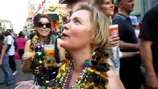 Getting Mardi Gras Beads [upl. by Deanne]