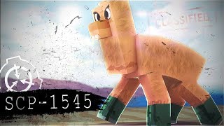 Minecraft SCP Training Camp  SCP1545 quotLARRY THE LOVING LLAMAquot S2E55 [upl. by Alyahsal]