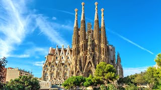 4K🇪🇸 Barcelona Spain Basilica of the Sagrada Família Gaudis glorious vision Oct 2022 [upl. by Eatnuahc]