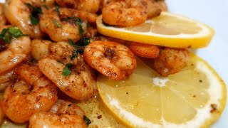 🍤 Creveti  🍤Shrimp in the pan  🍤Garnelen [upl. by Enoch]