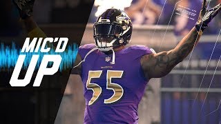 Terrell Suggs Micd Up vs Dolphins quotDid I Get Credit For That Sackquot  NFL Films  Sound FX [upl. by Etteoj]