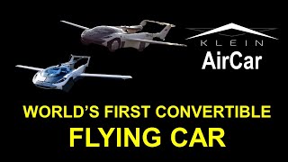 KLEIN VISION  AirCar  Worlds First Convertible Flying Car  AeroMobil  No More Science Fiction [upl. by Illib]