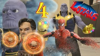 IRONMAN STOP MOTION Action Video Part 5 with Black Panther amp Superior Spiderman [upl. by Kumler]