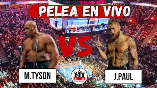 MYKE TYSON VS JAKE PAUL EN VIVO 🥊🔥 🔥PELEA EN DIRECTO🔥  BOX INTERNACIONAL [upl. by Kramal]