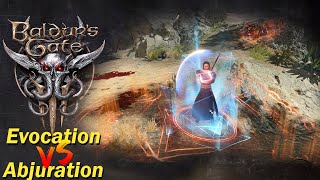 Baldurs Gate 3  Wizard Class Guide School of Evocation vs Abjuration [upl. by Anstice]