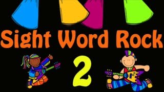 Sight Word Rock 2 Frys Sight Words 1120  Kindergarten Sight Words [upl. by Lagas]