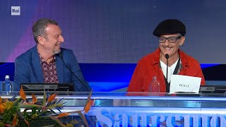 Fiorello quotStasera sarà lultima volta degli Amarello sul palcoquot  Festival di Sanremo 10022024 [upl. by Moyer854]