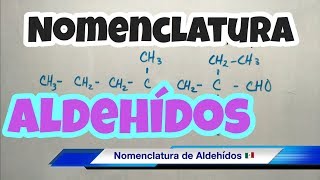 Nomenclatura de aldehídos y cetonas [upl. by Arytahs]