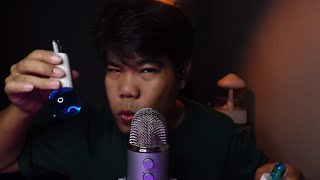 ASMR Thai เสียงปาก มือ น้ำ สไลม์ 👄 mouth sounds 👏 hand 🌡️ water 🌊 slime [upl. by Micah]