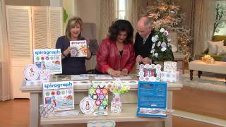 The Original Spirograph Deluxe Set with Bonus Coloring Book with Antonella Nester [upl. by Nya329]