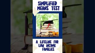 Simplified Means Test A Lifeline for Low Income Families Planning for College [upl. by Muraida293]