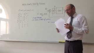 Routh Hurwitz Stability Criterion Part II First Example 24112013 [upl. by Boutis673]