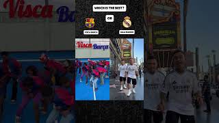 VISCA BARÇA Vs HALA MADRID shorts dance music halamadrid viscabarça laliga [upl. by Ainsworth425]