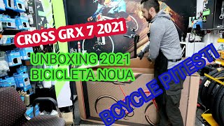 cross grx 7 2021 unboxingbicicleta nou nouta [upl. by Aven121]