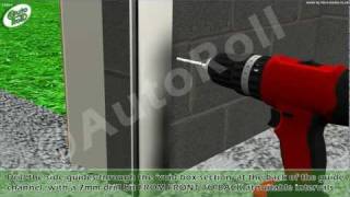 AutoRolls Autotherm roller shutter garage door installation instructions [upl. by Santini846]