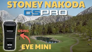 Fighting for a Solid Score at a Stunning Canadian Course  GSPro Stoney Nakoda [upl. by Donelle]