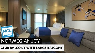 Norwegian Joy  Club Balcony with Large Balcony Full Walkthrough Tour amp Review 4K  Category M6 [upl. by Cathey]