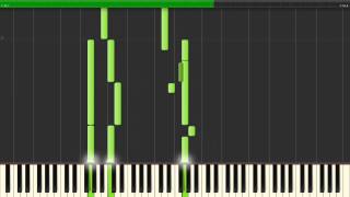 Pokemon X amp Y  Coumarine City Theme Piano Arrangement Synthesia [upl. by Hatokad]