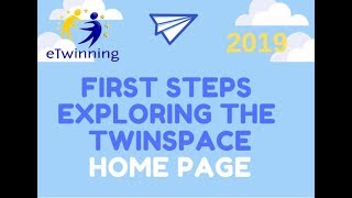 New Twinspace  Home Pagetutorial [upl. by Eciuqram]