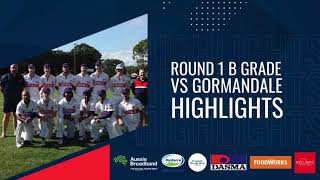 CLV B Grade Round 1  Traralgon Imperials vs Gormandale Match Highlights [upl. by Hcra]